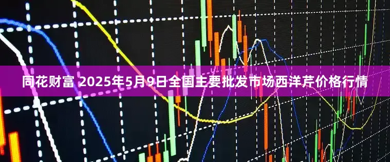 同花财富 2025年5月9日全国主要批发市场西洋芹价格行情