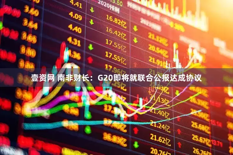 壹资网 南非财长：G20即将就联合公报达成协议