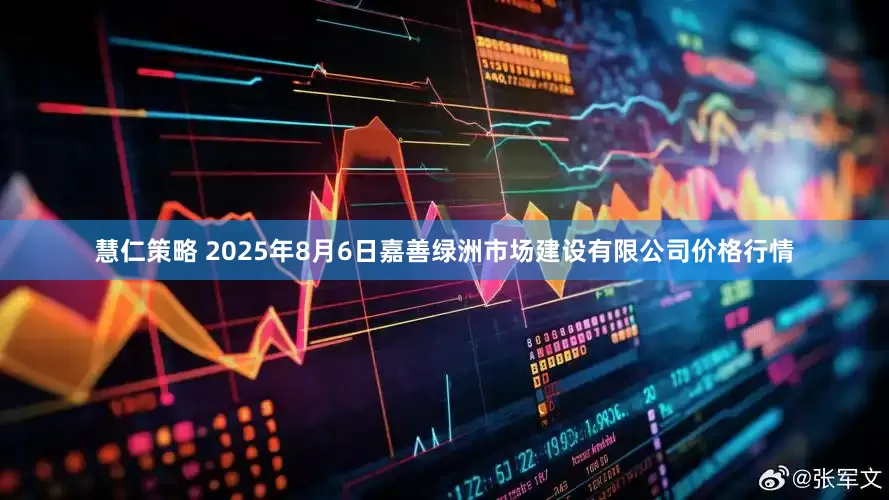 慧仁策略 2025年8月6日嘉善绿洲市场建设有限公司价格行情