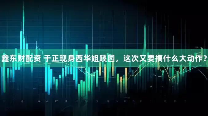 鑫东财配资 于正现身西华姐蹊园，这次又要搞什么大动作？